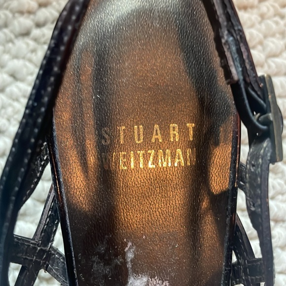Stuart weitzman —size 8 narrow sling sandals. - Picture 3 of 6